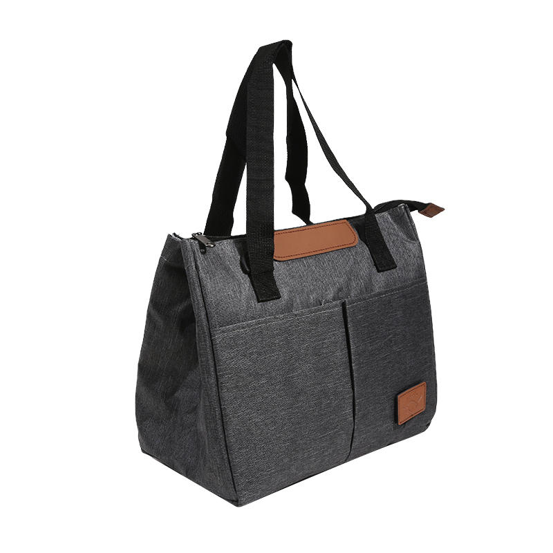 HOT Large Capacity Lunch Bag With Aluminum Foil Insulation For Work, Simple  Practical Top Handle Insulated Picnic