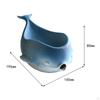 Seifenschale, Schwammhalter, Keramik, trocken halten, einfache Reinigung, tragbarer Whale Shark Saver für