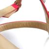 Excellent Valentino Garavani Sandals Rockstud ankle strap patent leather pink  Used