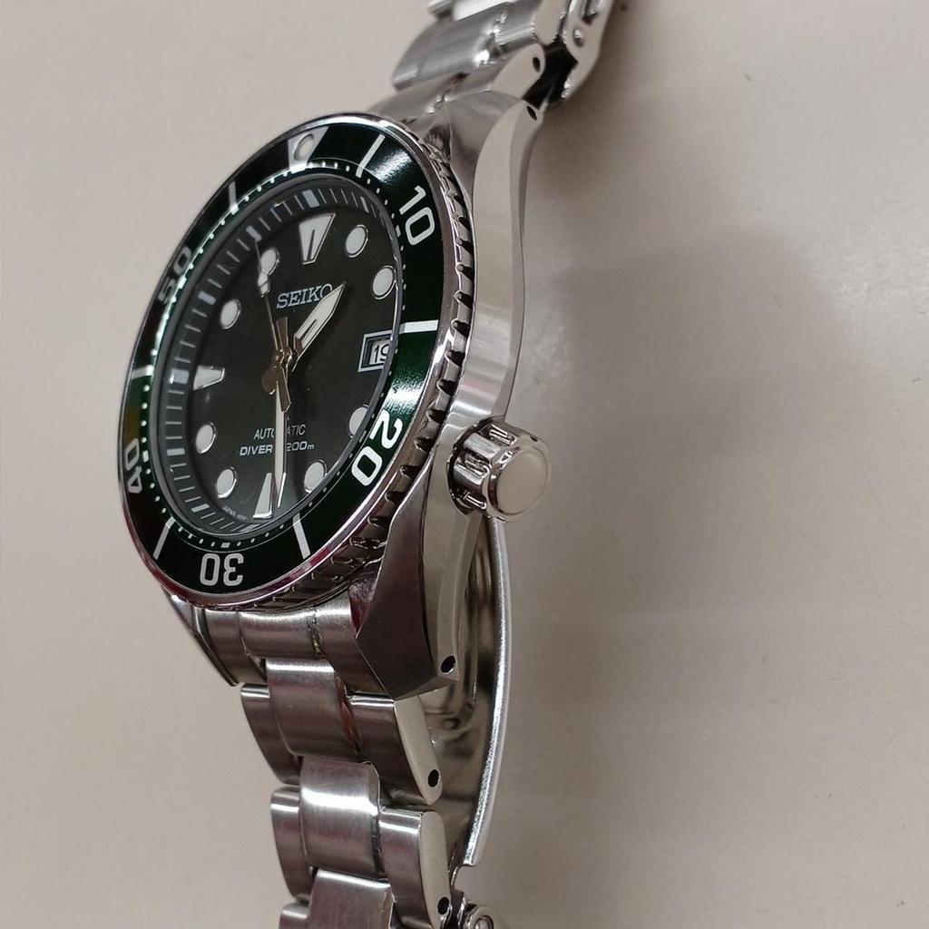 Used SEIKO Automatic Green X Silver Condition B SEIKO PROSPEX SBDC081