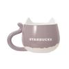 Starbucks Valentine's Day 2025 Mug, Cat Face, Gray, 355ml, Coffee Mug, Starbucks, Cat, Gift, Cup