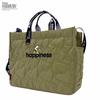 Snoopy Tote A4 Shoulder 8533 [Rootote] Women's Bag, Size, Bag, Horizontal, Crossbody, 2-Way, IP.Medium.Quilt.Peanuts-1N (02 Khaki)
