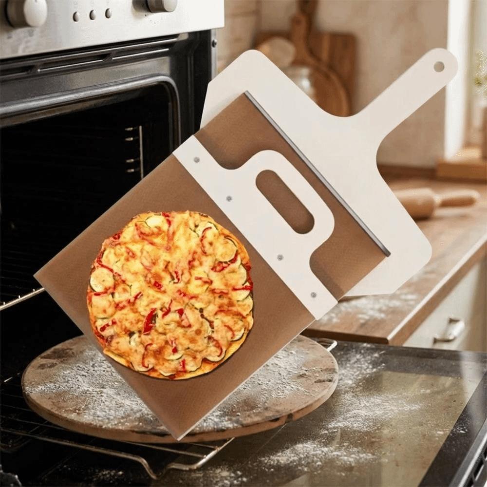 Non-Stick Sliding Pizza Peel Wooden Pizza Spatula Sliding Pizza Transfer Shovel  Oven Use