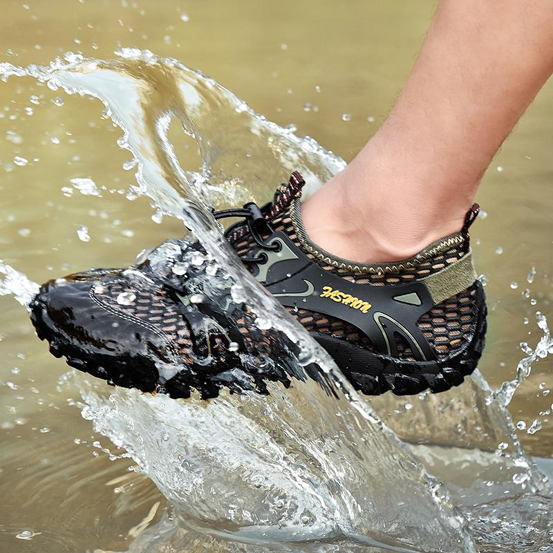 38- 50 Men's Large Size Shoes Mesh Diving Shoes Beach Shoes