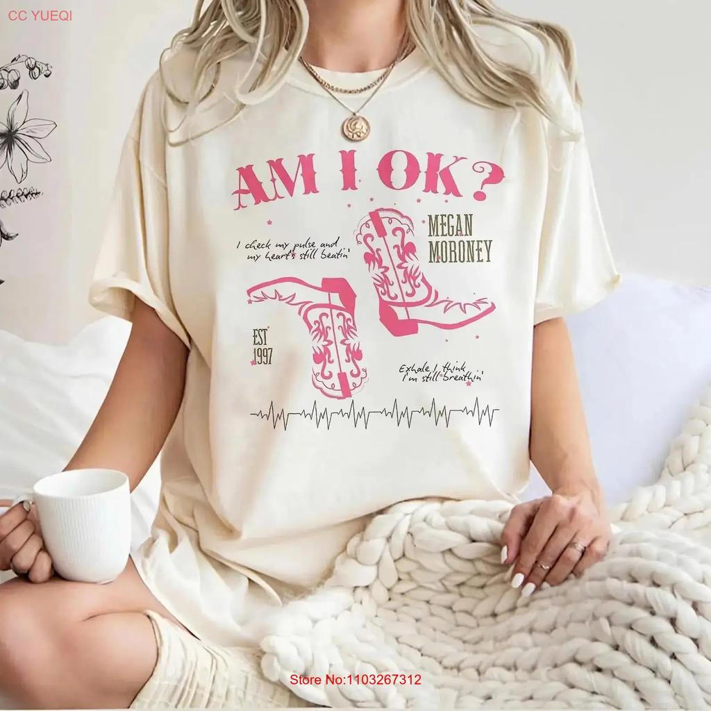 Megan Moroney Tour 2026 T-Shirt Country Musik Konzert Vintage Vintage Unisex Herren Oberteil Für Jeden Tag Dehnbar