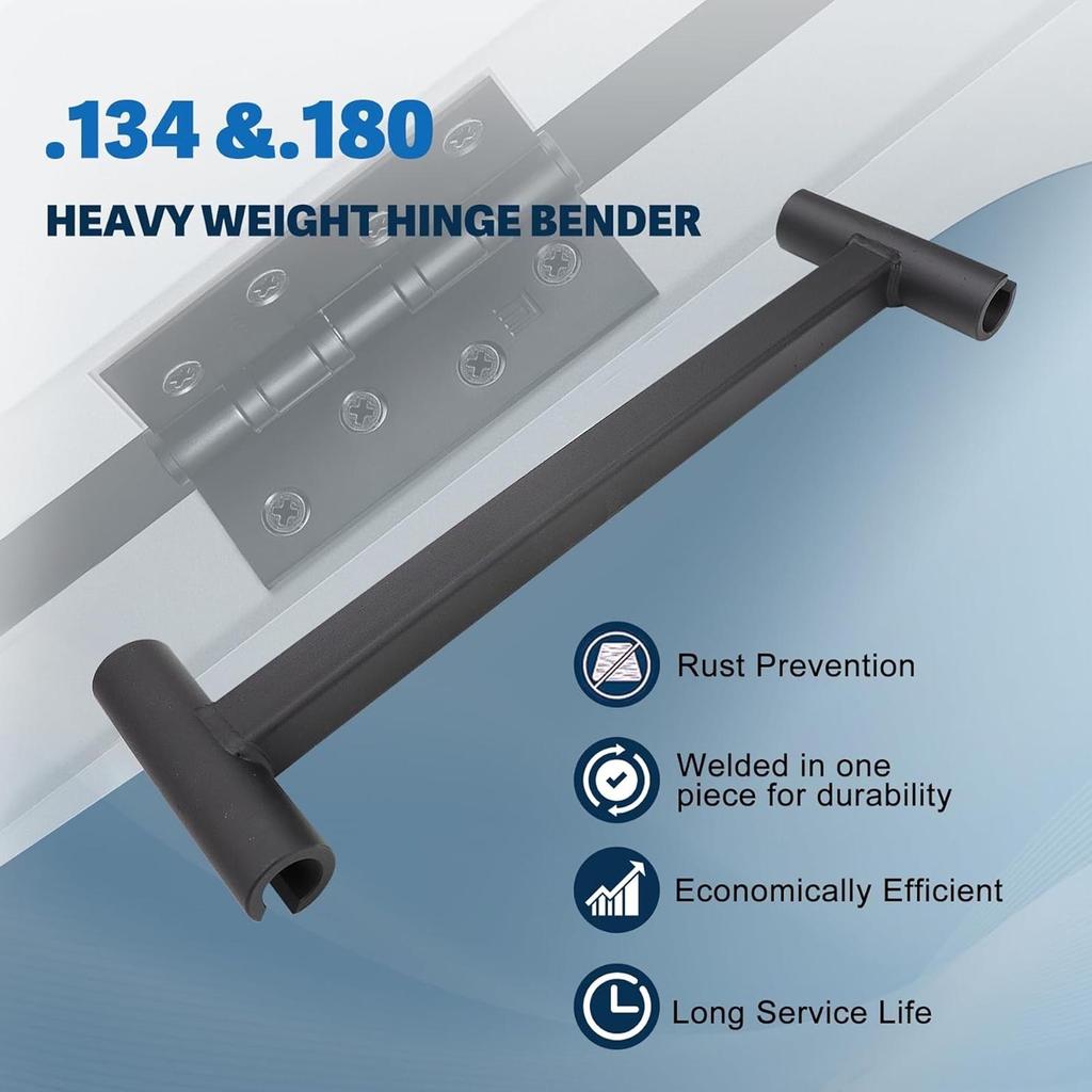 Heavy Duty Door Hinge Adjustment Tool 134 180 Gauge Commercial Hinge Gap Wrench for Fire Security Cleanroom Doors Repair