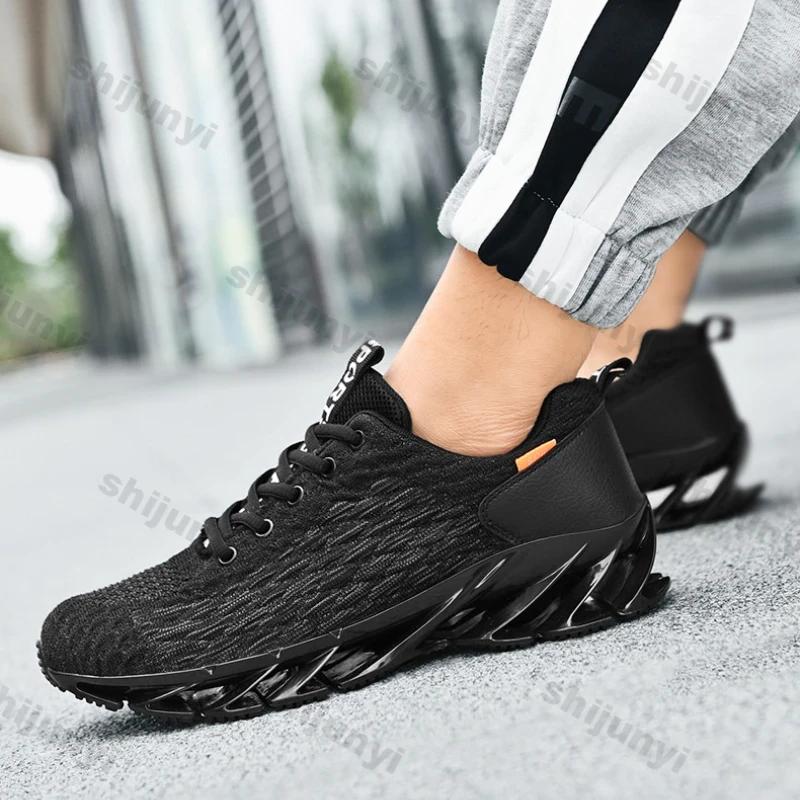 Men's Thick Soled Breathable Running Shoes 2025 New Comfortable Sneakers Casual Outdoor Platform Luxury Tennis Trainers
