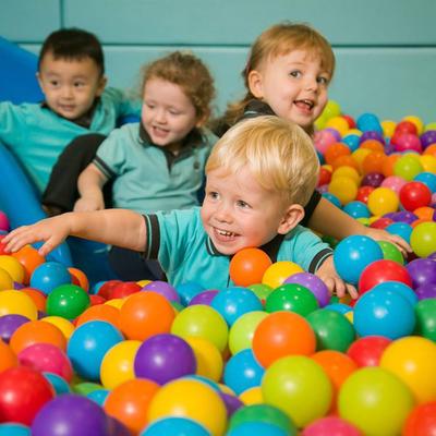 Playpen Playtent with Color Purple White /¡/ Baby Fance GOGOSO Plastic Play Pit Balls for Kid Ball Pit Play Yard