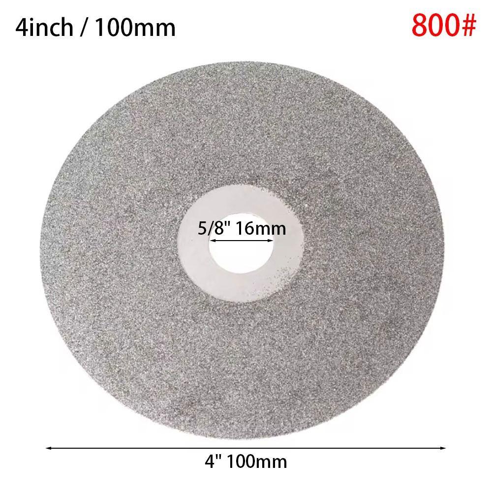 1Pcs Diamond Coated Diamond Grinding Disc 80-3000Grit Abrasive Disc Grinding Wheels 4inch 100mm Woodworking Tool