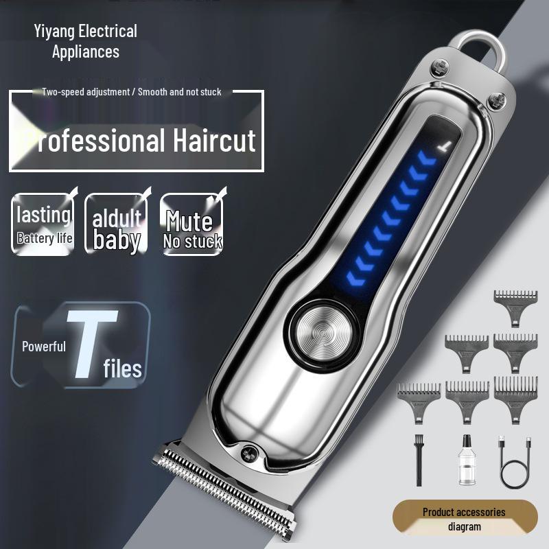 Men's Electric Hair Clipper & Trimmer for Bald and Hair Cutting - Barber Shop & Household Use