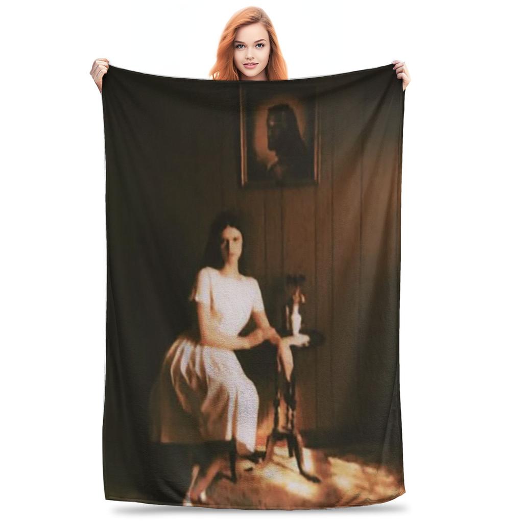 Ethel Cain Singer Album Music Tour 2024 Blankets Portable Fleece Throw Blanket for Couch Bedding Office Throws Bedspread Quilt