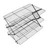 Baking Cooling Rack Foldable Rectangular Iron Cooking Baking Cooling Wire Rack for Cakes Cookies