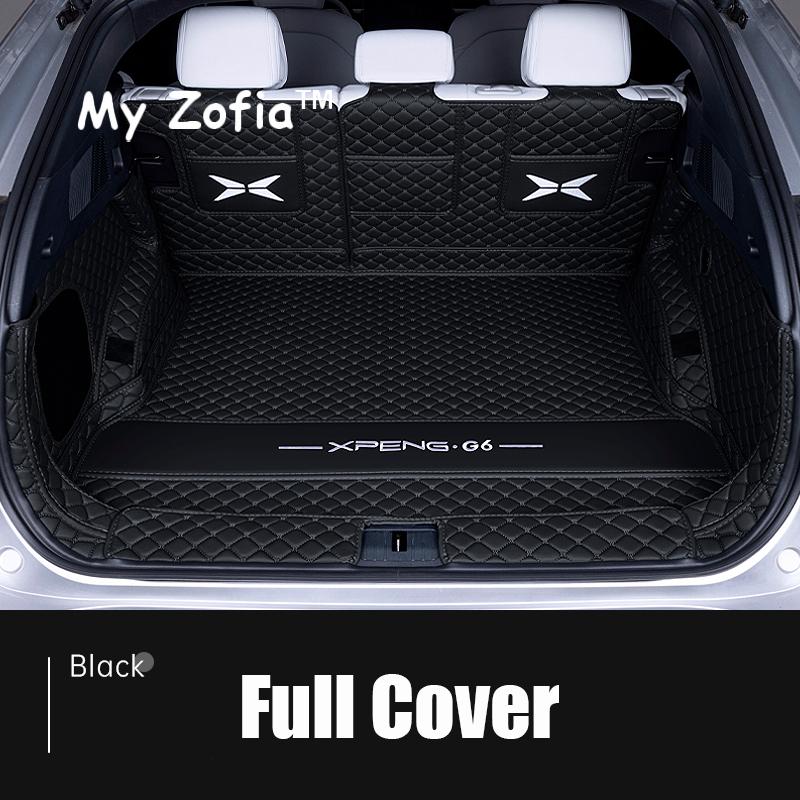 For Xpeng G6 2024 2025 2026 Car Boot Mat Rear Trunk Liner Cargo Protection Leather Mat Interior Modification Accessories