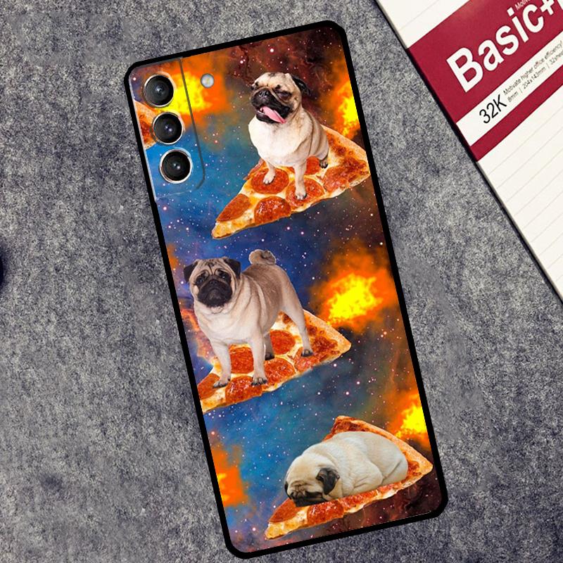 Pizza Food Bacon Cheese Case For Samsung Galaxy S26 S25 S24 Ultra S20 FE S21 S22 S23 Plus S10 S25 FE Cover Couqe