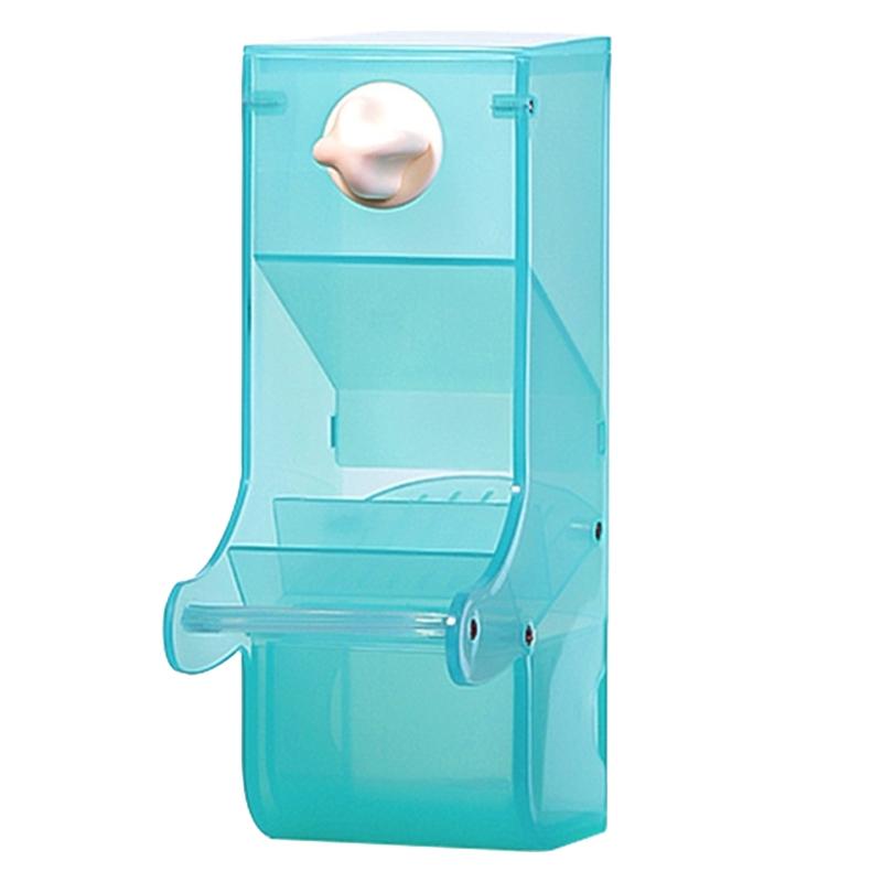 Bird Feeder Automatic Hanging Cup Food Dish for Cockatiels Canaries for Sun Conu