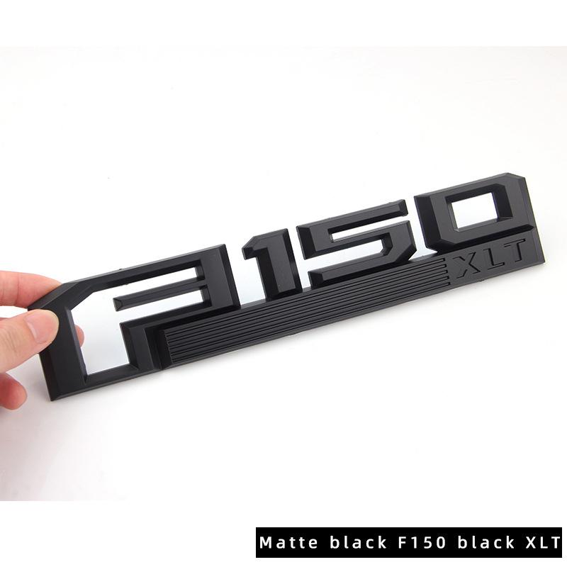 2PCS ABS Car sticker emblem accessories auto decal badge styling for Ford F-150 raptor xlt lARIAT   Logo