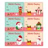 2025 Merry Christmas Holiday Blessing Self-Adhesive Gift Sealing Stickers
