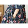 DIMANAF Nuovo 2026 Donna Taglie Forti Estiva Abito Lungo Morbido Oversize Maxi Donna Floreale Cotone Vestito da Sole Spiaggia