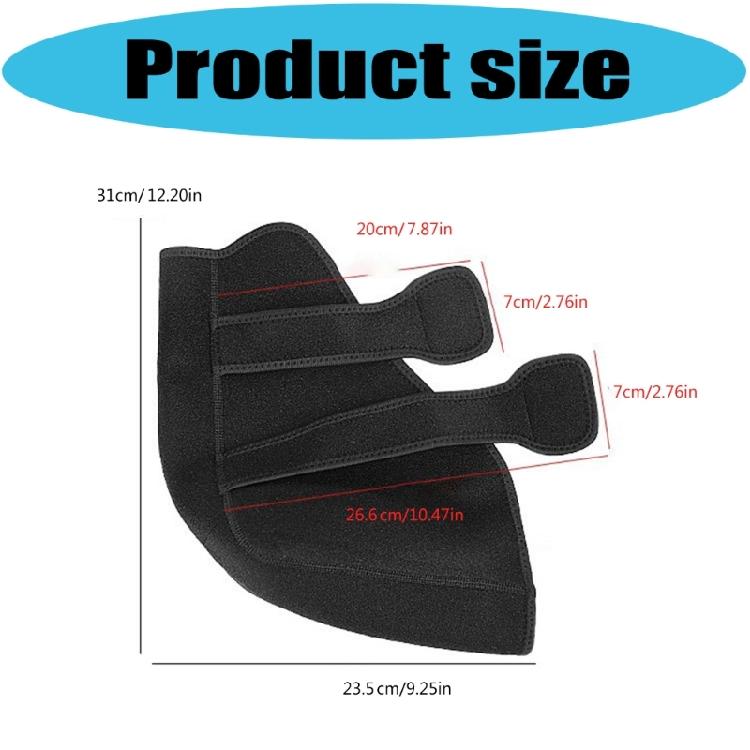 Foot Splint Protective Ankles guard Post Surgeries Support Adjustable Straps Design Breathable Fabric Machine Washable