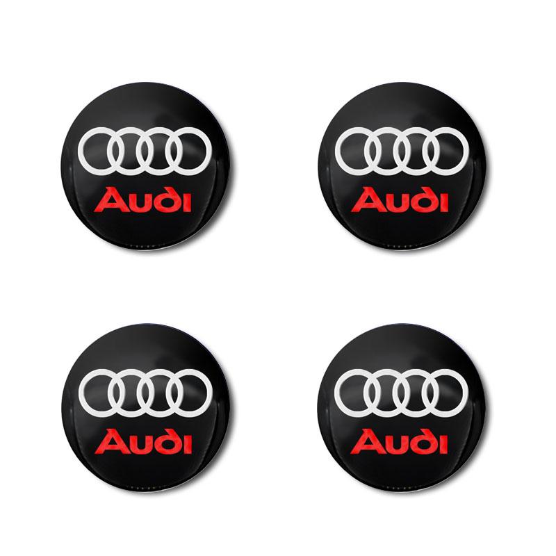 

56 мм Эмблема наклейка на центр ступицы колеса автомобиля Стикер на колесо для Audi A7 A1 B5 B6 B7 B8 B9 8P C6 C5 C7 A8 A3 A4 A5 A6 TT Q3 Q5 Q7