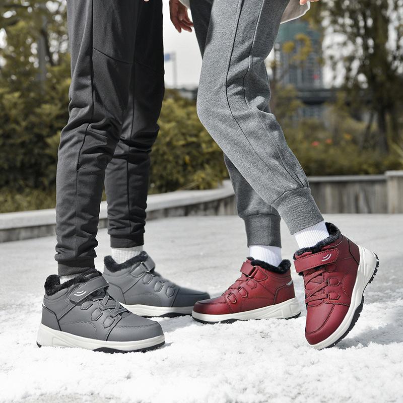 Cotton shoes, velvet and cotton, new winter warm elderly shoes, sports running and walking shoes, the same mother shoes for men and women