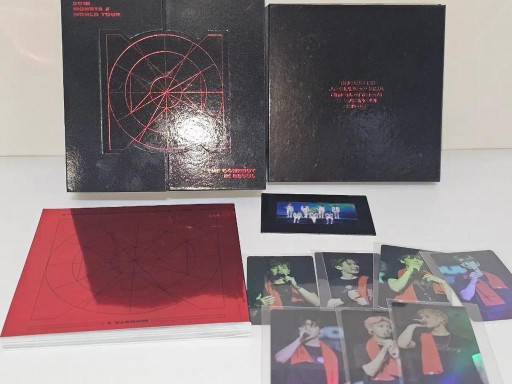 MONSTA X 2018 The Connect DVD + Photocard Used
