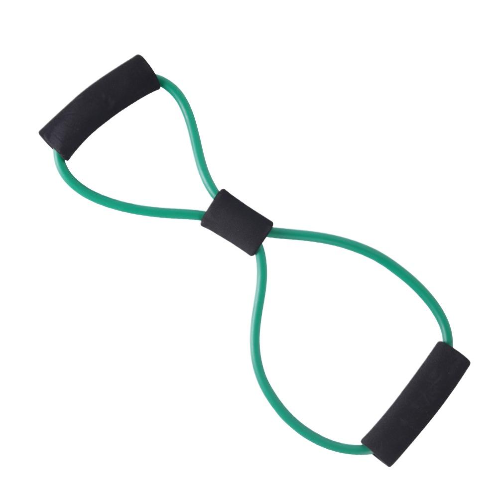 

1PC Chest Expander Pull Rope Gym Fitness Yoga Training Bands Bodybuilding Anti-Rally Bands Elastic Rubber Resistance Ba Practical Use зелений