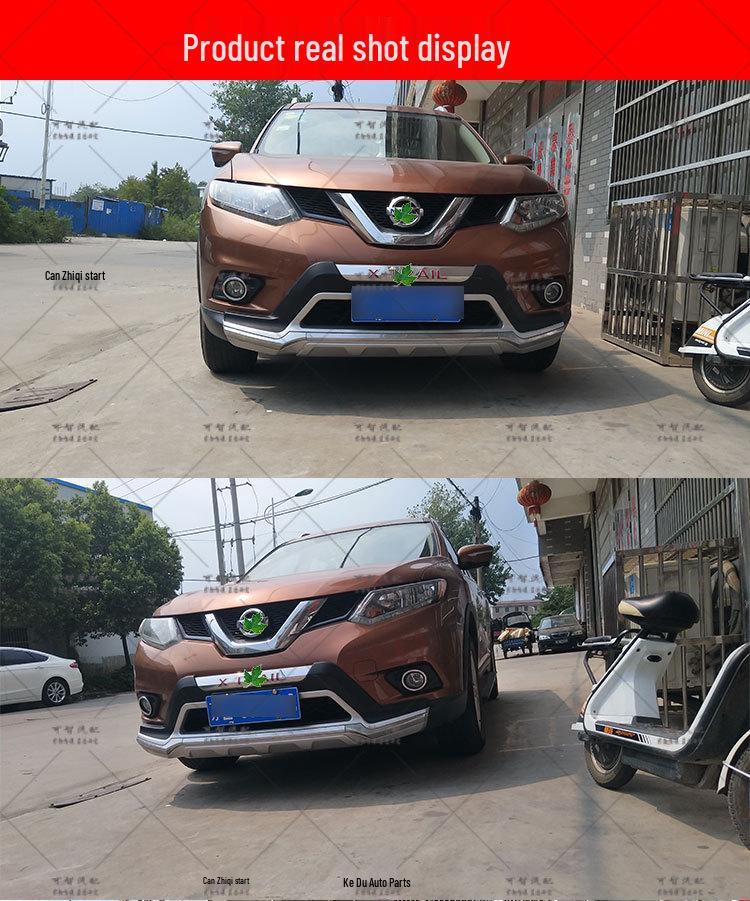 14-Model X-Trail Bumper Guard: Front & Rear Decorative Protection Bars