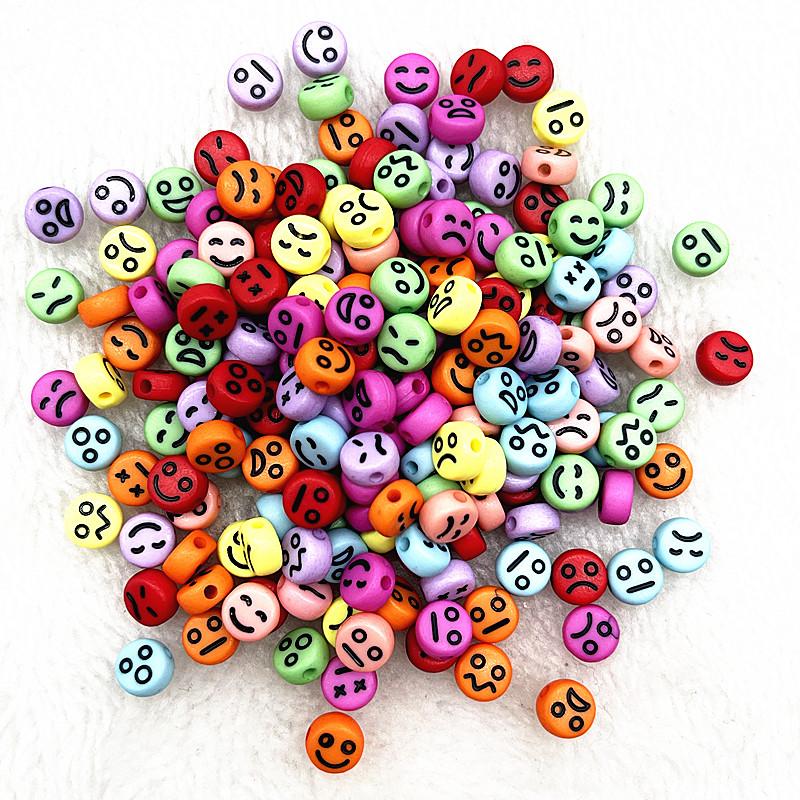100pcs 7x4mm 6x6mm Mixed Alphabet Letter Beads Charms Beads for Making Jewelry Diy Handmade Bracelets Accessories