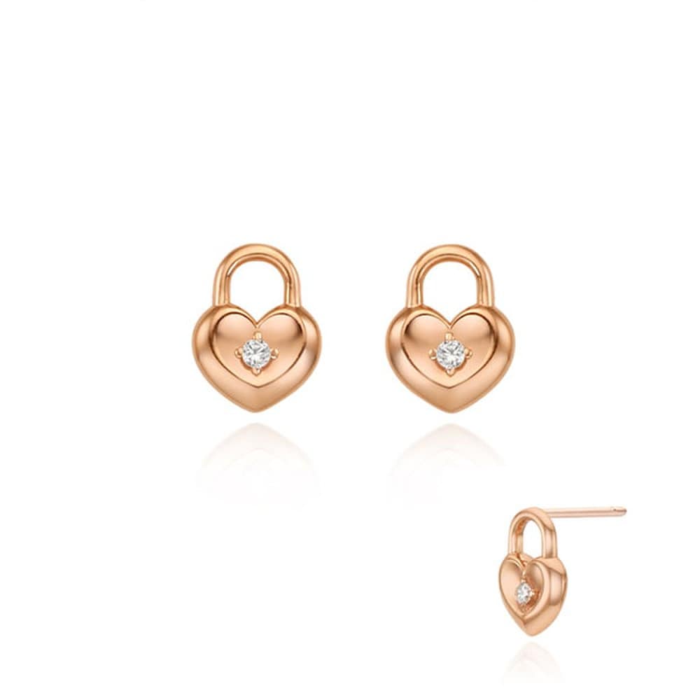 [Stonehenge] Silver Earrings Sc1630