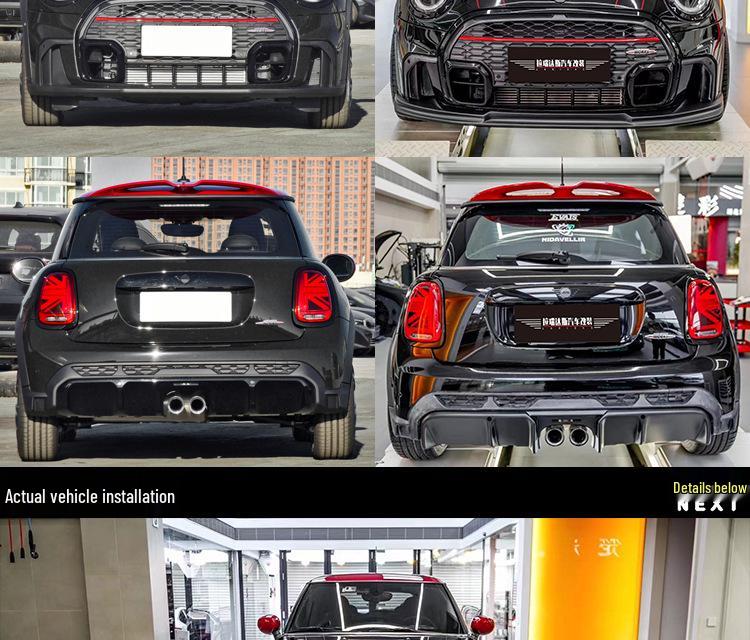 3D Style Front Lip and Rear Diffuser for 21-23 MINI Cooper S JCW F56