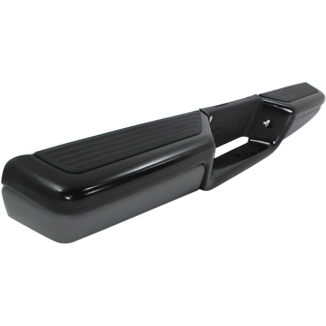 Chrome Black Rear Bumper for Dodge Dakota 1997-2004, CH1103104 Bright Black