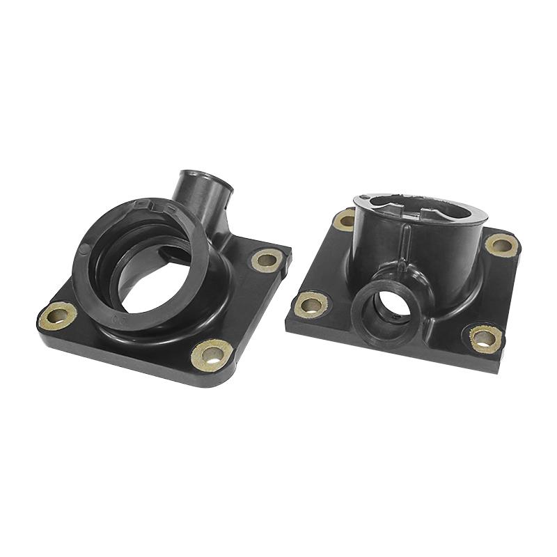 2 pcs Carburetor Intake Manifold Pipe Interface Adapter for Yamaha Banshee YFZ350 YFZ 350 88-06 RD350 RD 350LC 83-89 RZ350 84-85