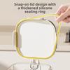 Seasoning box kitchen household seasoning bottle jar four-compartment large-capacity salt seasoning jar storage box