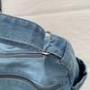 Denim Bag Women's Large Capacity Shoulder Bag Multi-Pocket Commuter Crossbody Bag