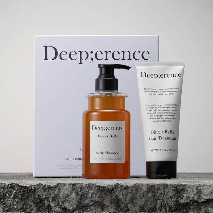 

Набор для ухода за волосами и кожей головы Ginger Baba Scalp Duo Set (Шампунь + Лечение) Ginger Baba Duo Set (Shampoo + Treatment)