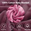 Thick Winter Baby Swaddle Blanket for Baby Stroller Car Seat Super Soft & Warm Double Sided Baby Swaddle for Newborn 0-12 Months