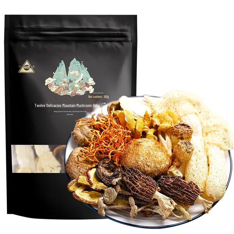 Chuanzhen Twelve-Flavor Mushroom Soup Mix