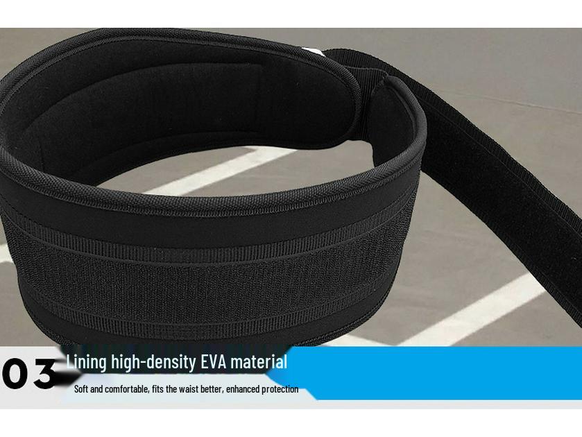 Unisex Weightlifting Support Belt for Squats & Deadlifts - Professional Fitness Waist Trainer