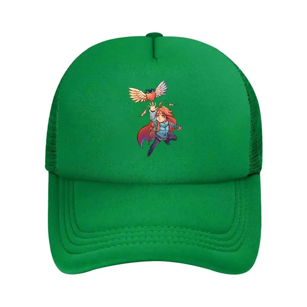 Flying Berry Fantasy Inspired Whimsical Character Design Mesh Baseball Cap
