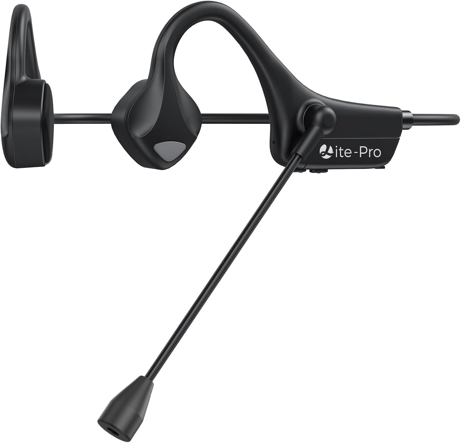 

Bone conduction headphones with Bluetooth noise and clear call design allows for calls while at Ideal for working from remote and web microphone, чорний
