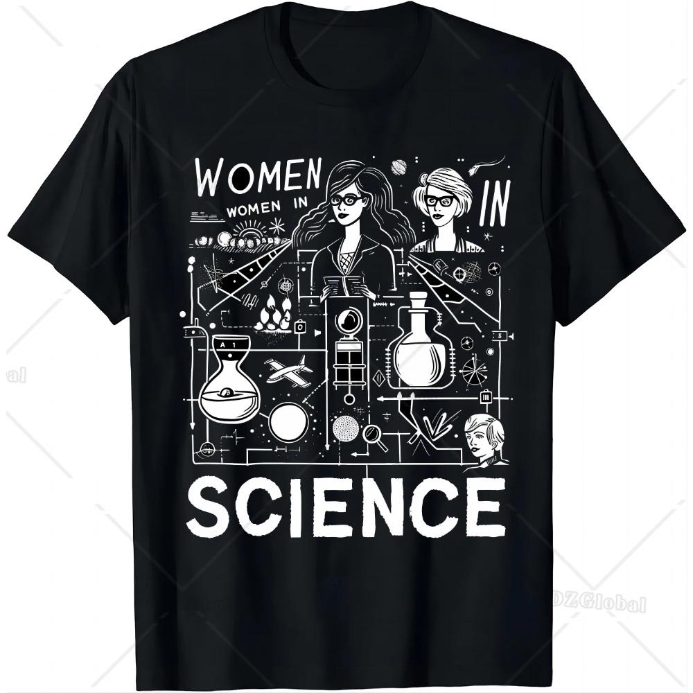 Ανδρικό T-Shirt Επιστήμης Αστεία Ρούχα Επιστήμης Street Fashion Casual Τοπ Vintage Ανδρικό T-Shirt