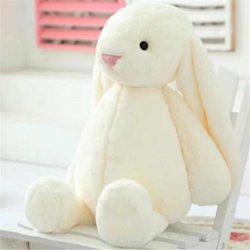 Soft Stuffed Animal Benny Rabbit Bunny Baby Doll Big Ears Rabbit Plush Toy Custom Wholesale