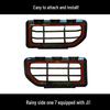Suzuki Jimny 2018+ Black Warrior ABS Taillight Protection Cover