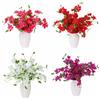Lifelike Polyester Artificial Bougainvillea UV Resistant DIY Decoration Simulated Bougainvillea Fake Flowers Home Table Decor