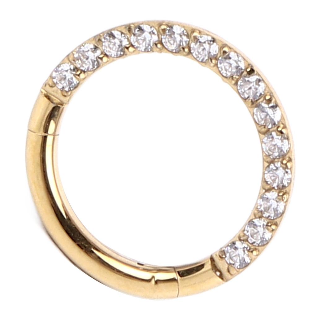 Nose Hoop 3 Piercing Nose Hoop Zirconia Decoration Skin Friendly Exquisite Jewelry