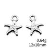 Seestern Meeres-Charms Kollektion Tier-Charms Für Strand-Thema DIY Armband Halskette Schmuckherstellung Zubehör Für