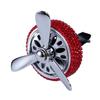 Creative Diamond Rotatable Air Force Car Perfume Solid Air Outlet Vent Clip Decoration Auto Conditioner Air Freshener Accessorie