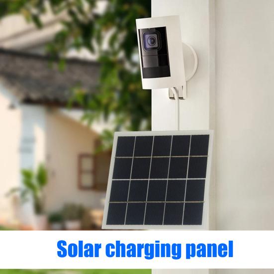 4W 12V Solar Panel Portable Lightweight Type-C Outdoor Security Camera Mobile Phone Light Toy 3.7-5V Battery Solar Charger Board