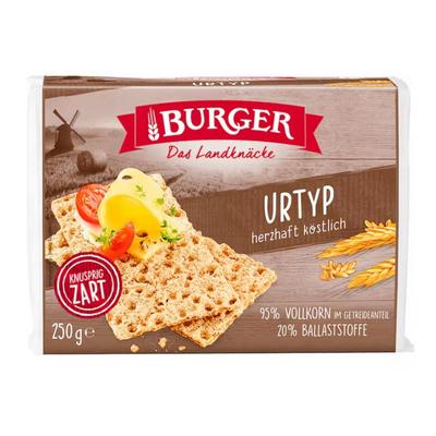 Burger Whole Wheat Crispy Bread Barley 250G